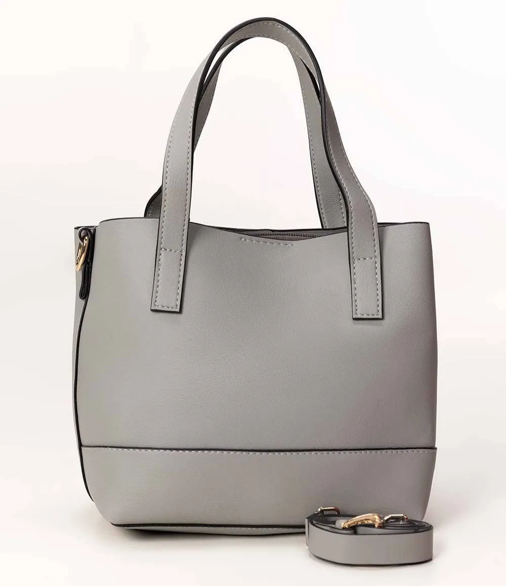 Penduy Gray Handbag